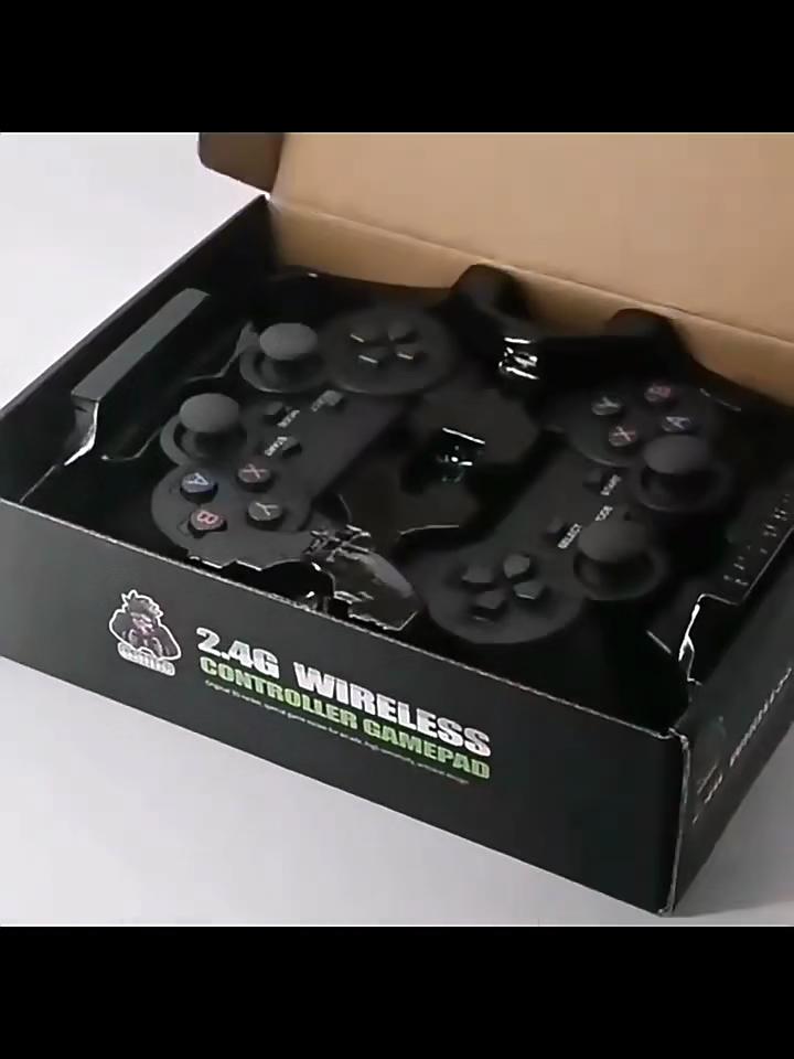 Video Game Console 2.4G Double Wireless Controller Game Stick 4K 20000 Games 64 32GB Retro Games for PS1/GBA Boy Christmas Gift