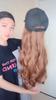 Hair Wig With Baseball Cap Straight&Wave Curly Hair Women Girl's Wigs
