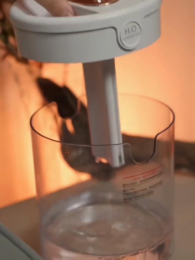 2L Double Nozzle Air Humidifier with LCD Humidity Display Large Capacity Aroma Essential Oil Diffuser for Bedroom