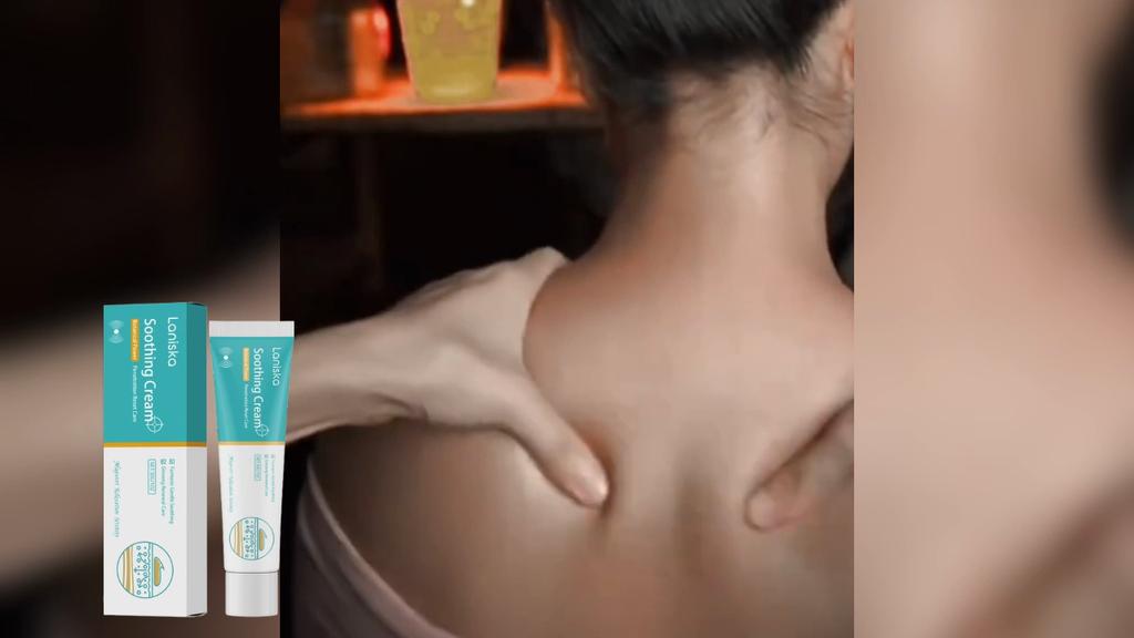 Крем для ухода за плечами Мягкие ингредиенты питают и ухаживают для комфортного массажа плеч и шеи 30 г