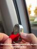 Зеркало заднего вида с широким углом обзора Овальное зеркало для слепой зоны автомобиля для таксистов и безопасности пассажиров Помощь при открытии двери с широкоугольным обзором