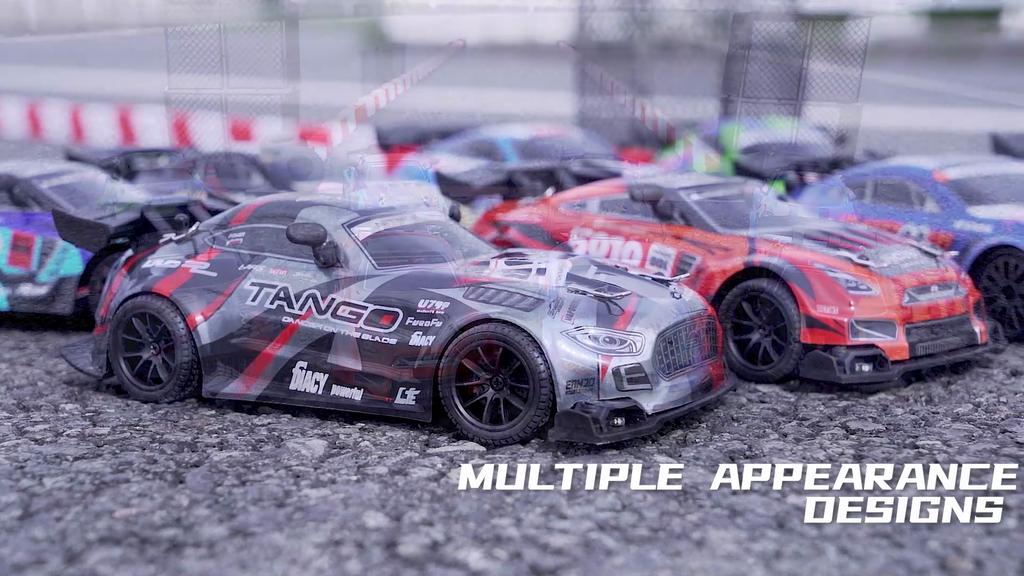 RidzoRi Neuerscheinung: 1:24-Verhältnis-Four-Wheel-Drift-Remote-Controlled-Kartspiel mit stufenloser Geschwindigkeitsregelung