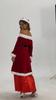Santa Claus Costume Christmas Dress Set Christmas Dress Golden Velvet Print Large Size Men