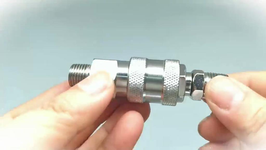 3-in-1 Quick Release Pneumatic Connector Rapidities for Air Hose Fittings Coupling Compressor Accessories European Standard