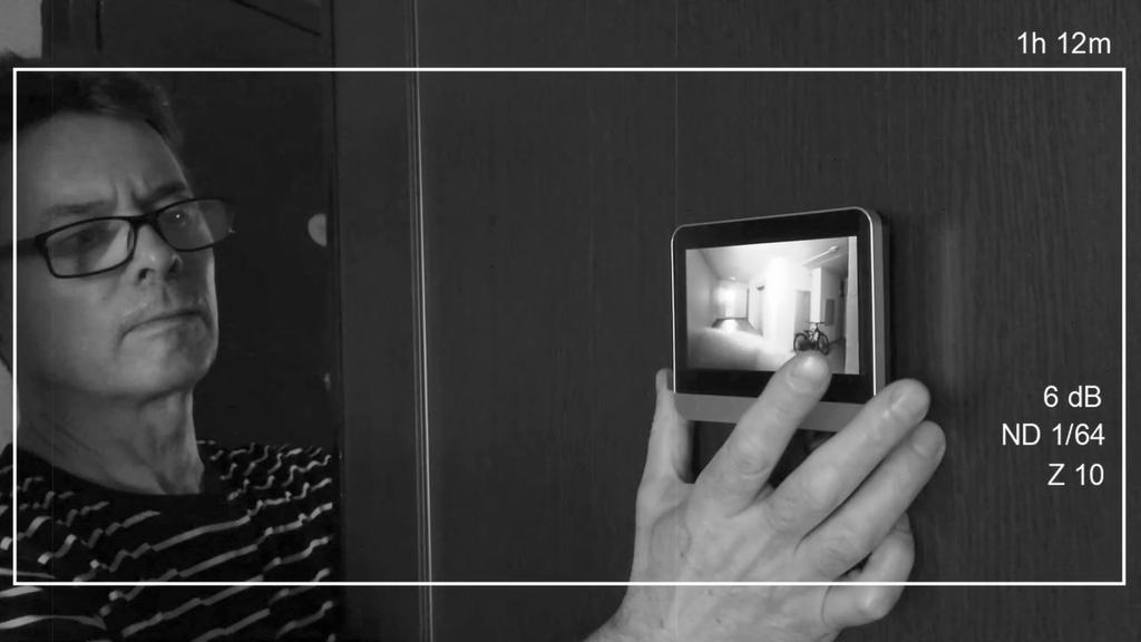 2.4G WiFi 4.3 Inch IPS HD Display Security Camera Microwave Radar Human Detection Digital Door Viewer Smart Door Peepholes