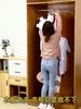 3pcs, Plastic 9-Hole Foldable Hangers, Heavy Duty Space Saving Clothes Organizer Hangers, For Room, Closet, Wardrobe, Home & Dor