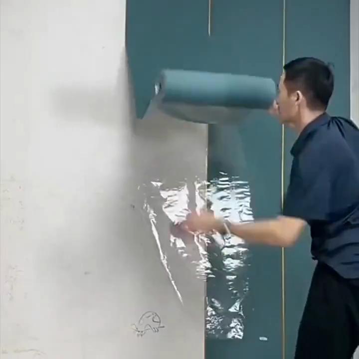 Macaron Solid Color Self-adhesive Wallpaper Stickers Bedroom Living Room Wardrobe Door Decoration Pasted Waterproof Refurbished Wallpaper