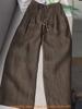 Casual Womens Pants With Drawstring And Button For Spring 2025 Comfortable Slim Fit