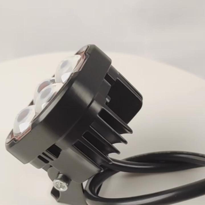 LED 2 Inch Red Work Light Fog Lights for Offroad Spot Driving Light for Truck Pickup SUV 4x4 12V 60V Moto Cars Accessories Light