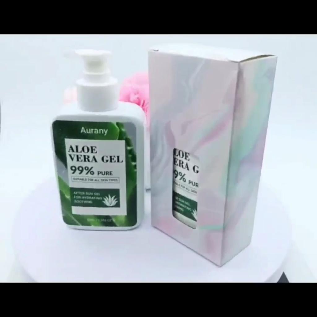 Aloe Vera Gel, Moisturizing Cream, High Purity Aloe, Soothing, Calming, Cooling, After Sun Repair, For Family Use-200g