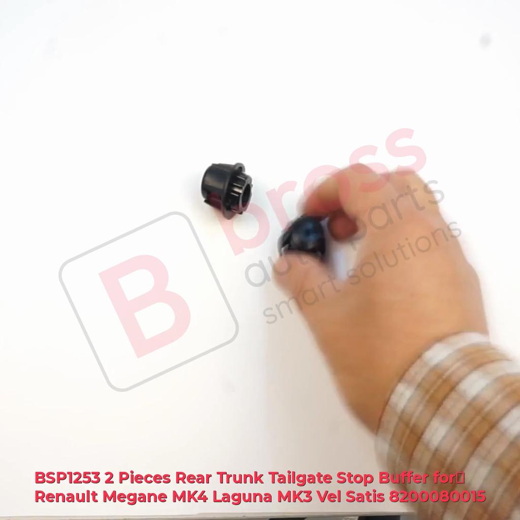 BSP1253 2 Pieces Rear Trunk Tailgate Stop Buffer for Renault Megane MK4 Laguna MK3 Vel Satis 8200080015