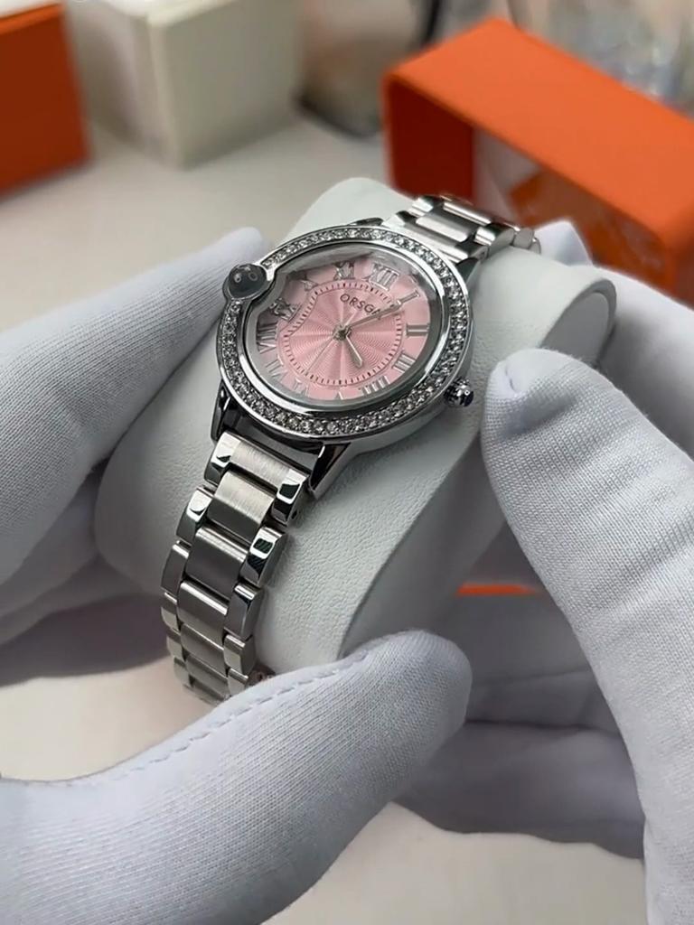 Роскошные часы для женщин 2025 Женские часы Женские модные часы Часы Женские из нержавеющей стали Женские наручные часы Montre Femme