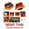 Fire Rooster Muay Thai Kickboxing Boxing MMA UFC Casual Shorts Gym Sport Unisex Men Women Workout Quick Dry Print Elastic High Waist Training