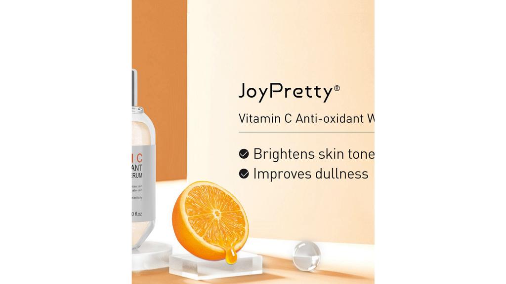 JoyPretty 15 мл антиоксидантная сыворотка для лица с витамином С, отбеливающая, осветляющая, увлажняющая, для лица, для удаления темных пятен, для красоты лица, для ухода за кожей с гиалуроновой кислотой