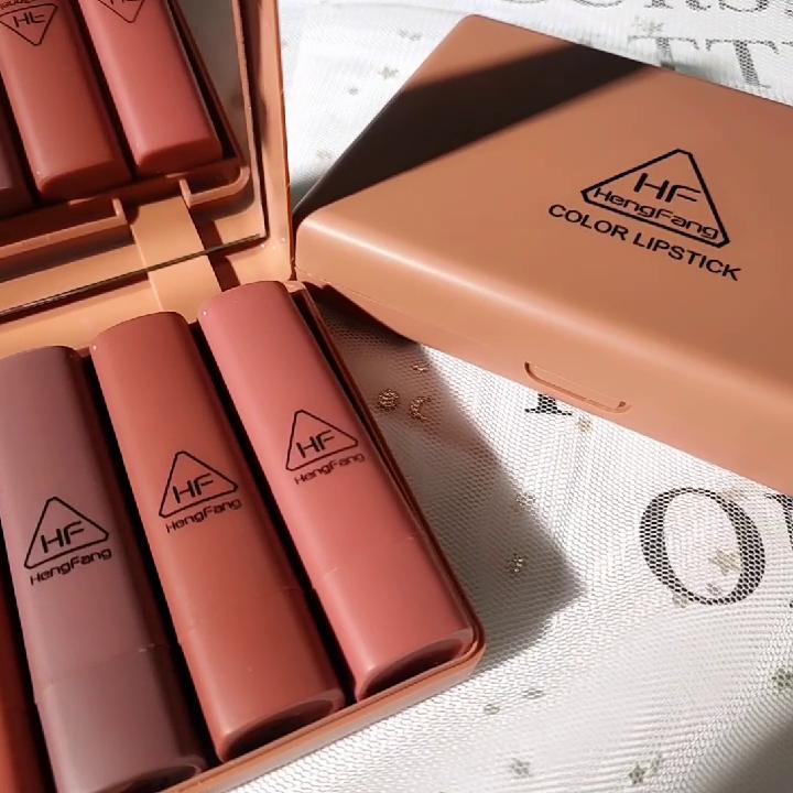 6 шт./компл. матовая водостойкая губная помада цвета большой тыквы 9065B