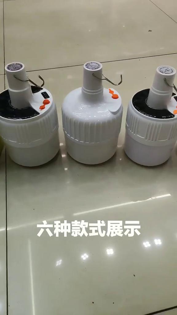 60 Вт прочная встроенная солнечная светодиодная лампа для улицы, водонепроницаемая, для зарядки, ночной рынок, лампа для освещения, блок питания, дисплей, мобильное освещение для кемпинга