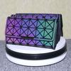 Brand Women Wallet Clutch Luminous Long Purse Ladies Cards Bag Fashion Geometric Female Bags