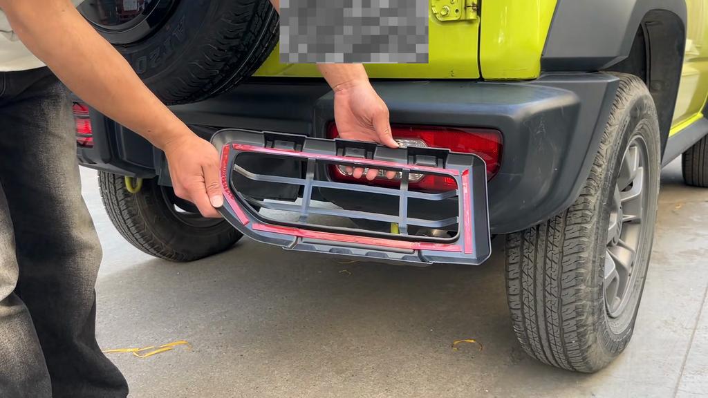 Автомобиль ABS задние фонари задние фонари декоративные крышки задние фонари защитные крышки для Suzuki Jimny 2019 Up Car внешние аксессуары