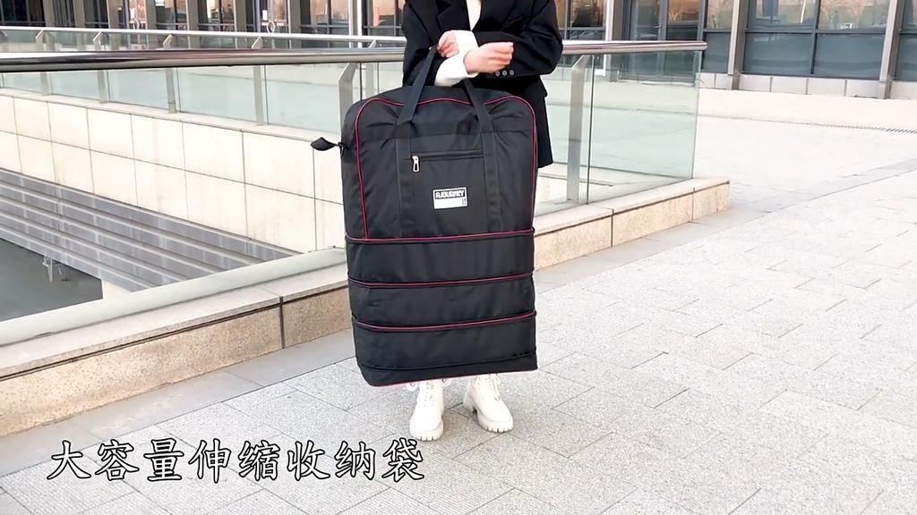 Дорожная сумка, сумка на колесиках, складной чемодан для багажа, многослойная сумка для хранения, дорожная сумка из ткани Оксфорд для переезда