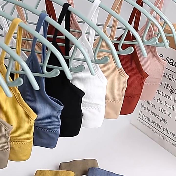 CINOON 3Pcs/Lot Women Bra Set Sexy Seamless Thong Low Waist Panties Wire Free Bra Bralette Lingerie Brassiere Female Underwear Set