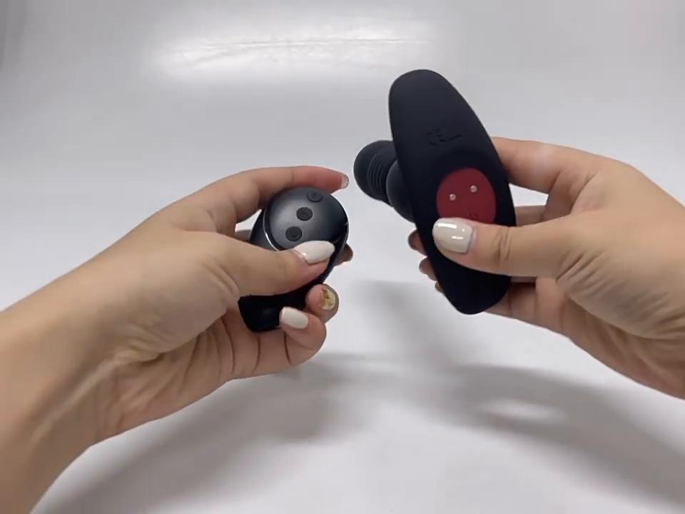 Телескопическая анальная пробка, мужской вибрирующий фаллоимитатор, беспроводная задница, секс-игрушки для мужчин, фаллоимитатор, массажер простаты, мужской стимулятор анальной пробки