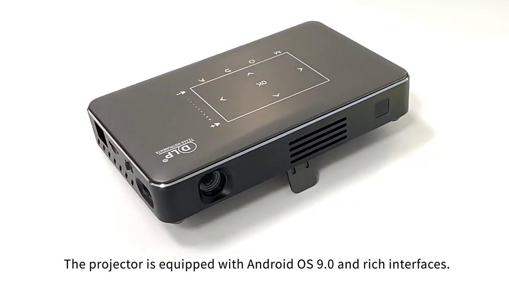 Vivicine P10 Android Smart Wi-Fi Портативный мини-светодиодный DLP-проектор для смартфона 200-дюймовый домашний кинотеатр