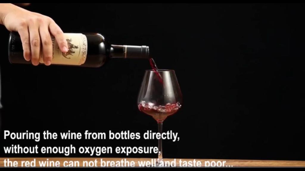 Винный декантер AIKARO с аэратором для красного вина