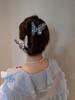 Girls' Back of The Head Clip, Simple Bow Hairpin, French Bun, Super Fairy Shark Clip