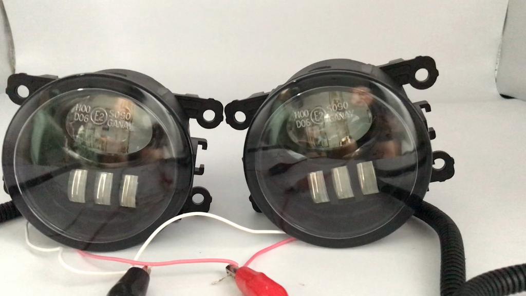 1Pair Car Front Foglight Fog Lamp Daytime Running Lights For Suzuki Jimny Sierra  AllGrip 2018 2019 2020 LED Fog Lights H11