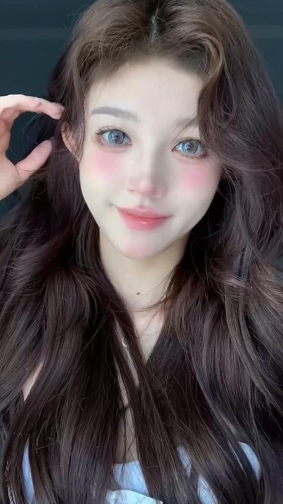 Mill Creek Color Contact Lenses with Grade Cosmetics Korean Beauty 14.5MM 0 Power Natural Color Diopter Eye 2pcs Annual Use Myopia Contact Lenses