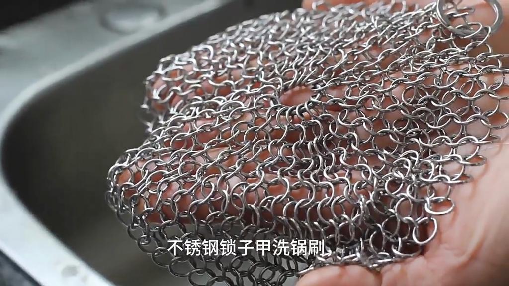Чугунная щетка для чистки Кухонная щетка для удаления ржавчины Скребок для чистки кастрюли Щетка для чистки металла