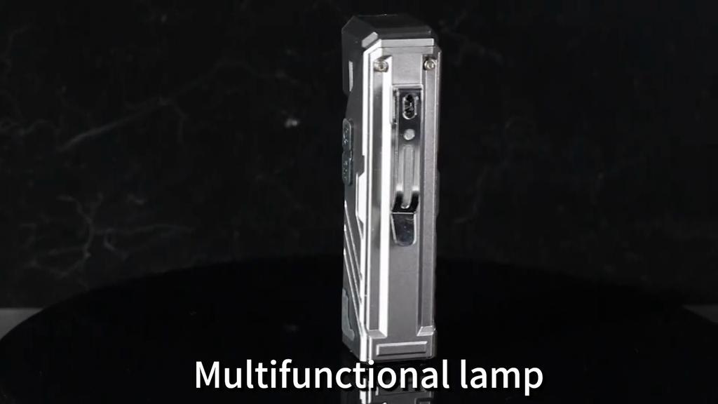 Угловой фонарик USB перезаряжаемый многофункциональный цветной окружающий свет магнитный фонарик, рабочий свет, налобный фонарь, велосипедный