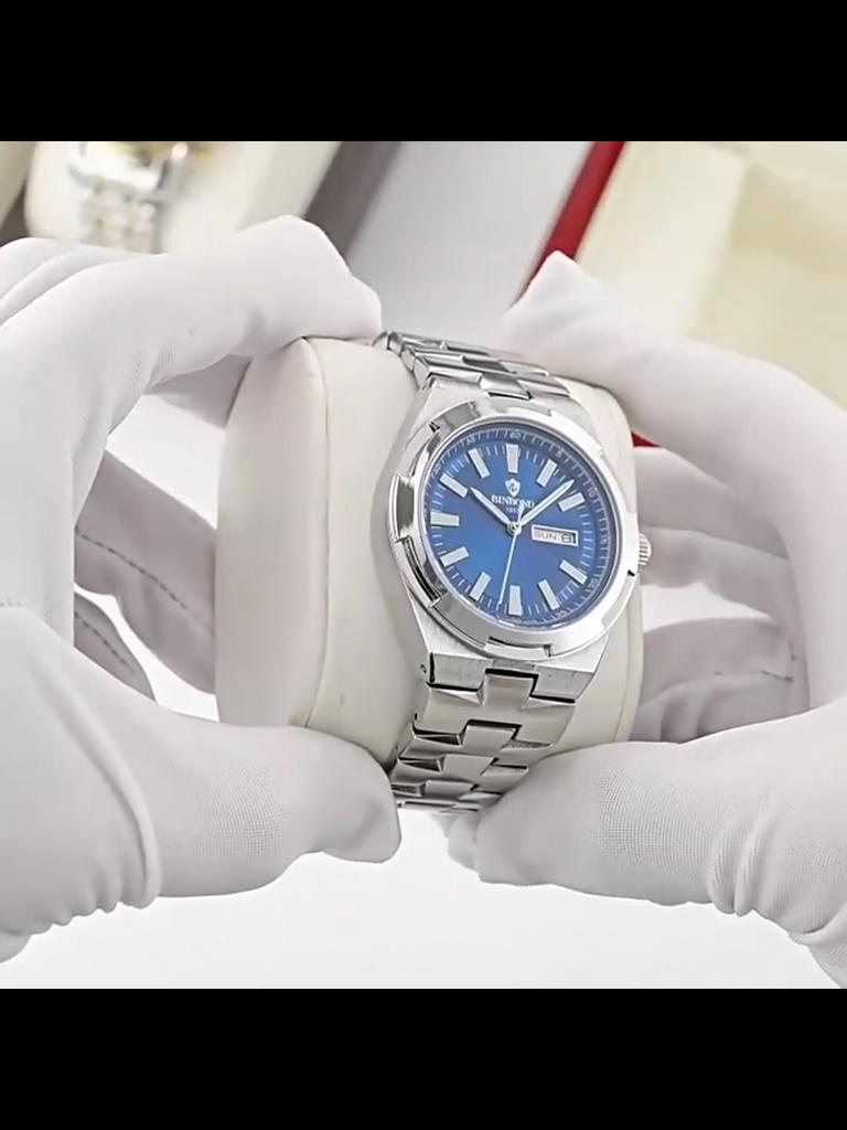 Fashion Mens Watches Luxury Casual Waterproof Watches Luminous Hands Business Date Quartz Stainless Steel Men Watches