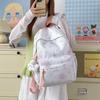 Light Stylish Printed School Backpack for Students, Spacious Cartoon Campus & Commute Shoulder Bag