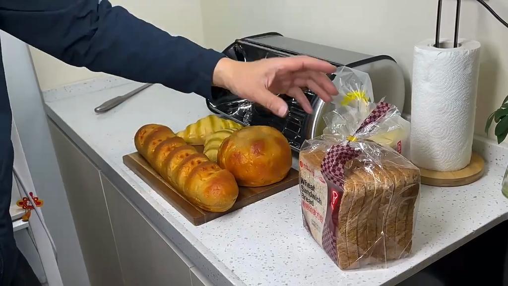 Большая емкость из нержавеющей стали Хлебница Держатель Контейнер для хранения на кухне