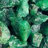 Natural Green Emerald Loose Gemstone 500 ct Rough Uncut for Lapidary and Gem Collections