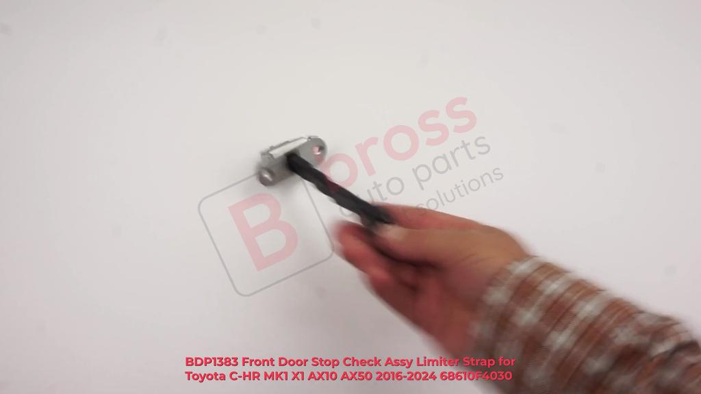 BDP1383 Front Door Stop Check Assy Limiter Strap for Toyota C-HR MK1 X1 AX10 AX50 2016-2024 68610F4030