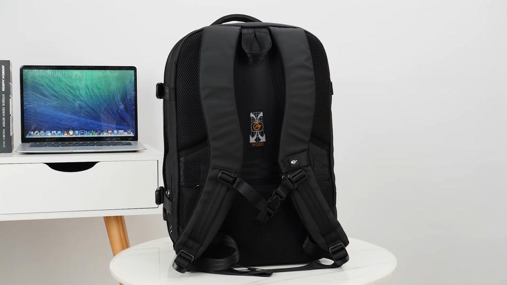 Men Backpack for 17/17.3 Inch Laptop Large-capacity 45 L Expandable, With USB Charging Port ,180° Opening,Eaqual To 22 Inch Suitcase