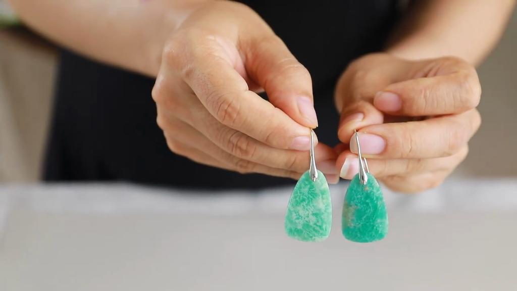 BLINGBAY женские новые серьги-подвески в богемном этническом стиле с натуральным камнем геометрической формы, популярные высококачественные ретро-ювелирные изделия