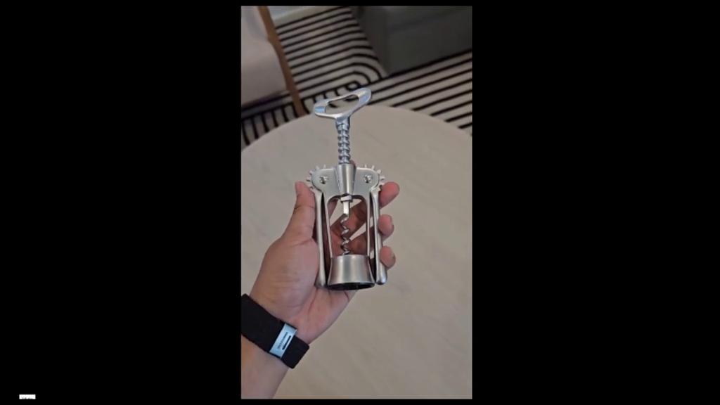 Многофункциональный штопор Wing Corkscrew, открывалка для винных бутылок и приспособление для извлечения пробок для красного вина и пива