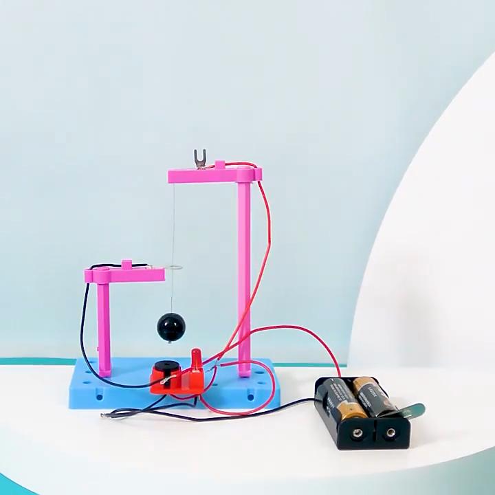 Earthquake Detection Science Toy Diy Physical Model Set With Engineering Features For Kids