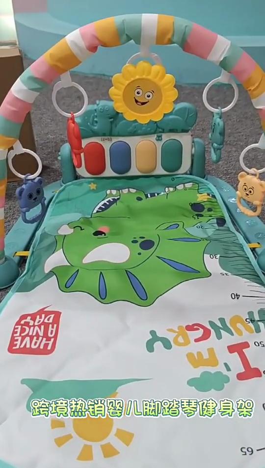 Baby Gym Toy Newborn 0-12 Months Music Pedal Piano Baby Piano Game Mat