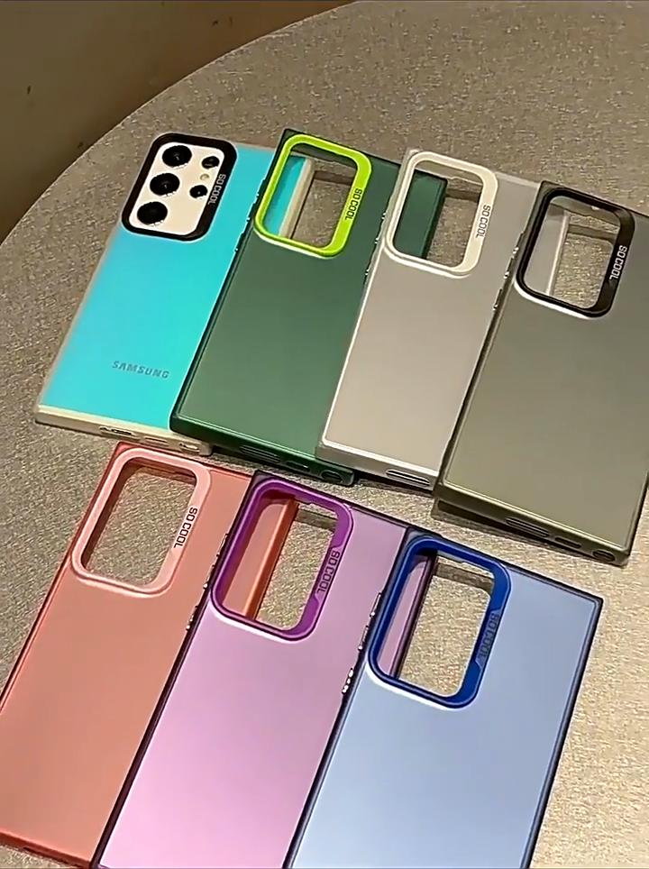 Чехол для телефона Samsung S24 Ultra S23 Plus S22 S21 S20 FE A55 A54 A53 A35 A34 A32 A25 A24 A15 A14 A13 5G противоударный бампер градиентный чехол Aurora