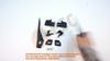 EHL559+EHL560 Headlight Holder Mount Repair Bracket Tab Set Left Right Side for VW Polo MK5 6R 6C 61 2009-2016 6C0998225 6R0998226