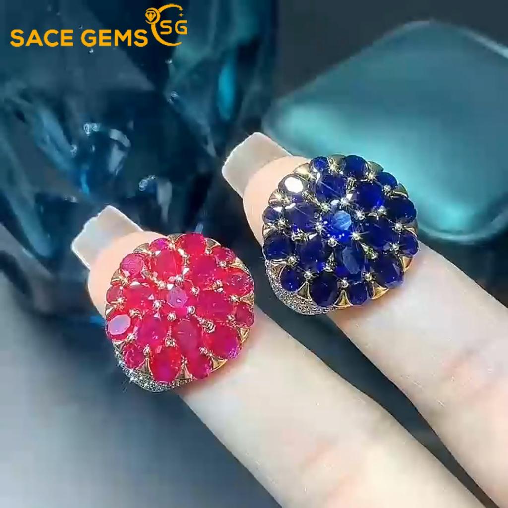 Sace Gems Классическое кольцо из медного сплава с цирконом, женские ювелирные изделия, свадебный подарок для вечеринки
