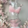 Сексуальное нижнее белье Ультратонкий Прозрачный Кружевной Бюстгальтер Большого Размера для Большой Груди Маленький Комплект Нижнего Белья против Провисания