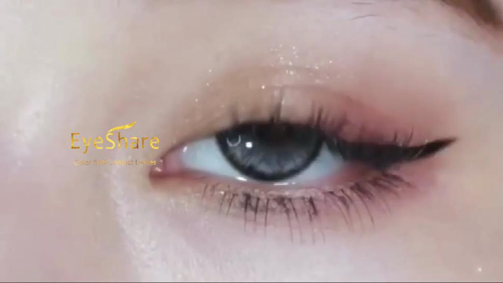 Eyeshare Natural Color Lens Eyes 2pcs Color Contact Lenses For Eye Blue Beauty Contact Lenses Eye Yearly Cosmetic Color Lens