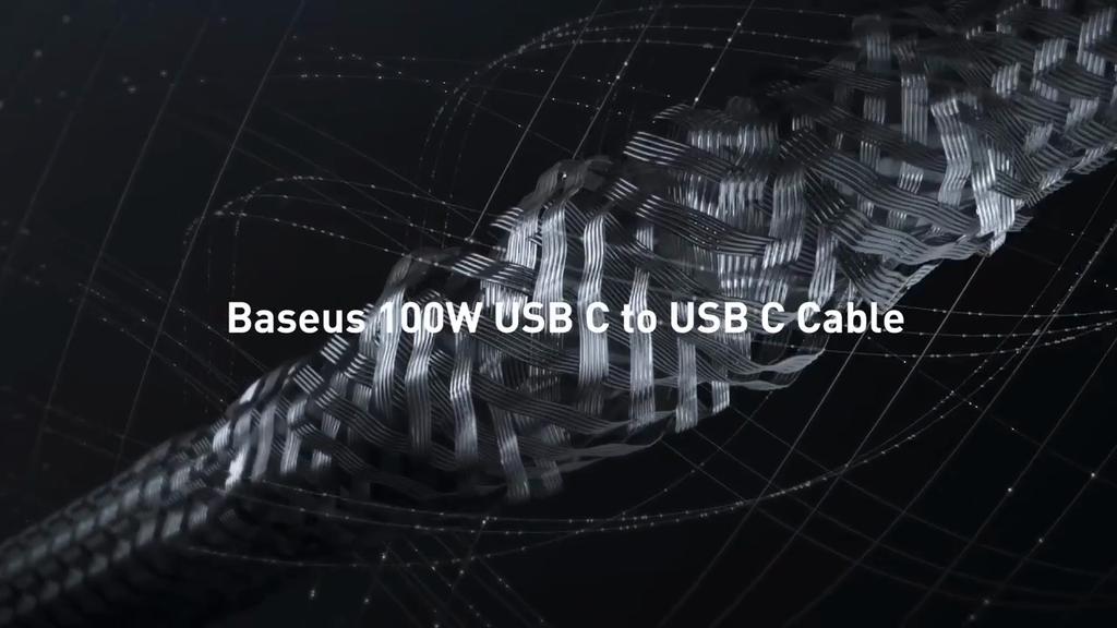 Baseus 100W Type C Cable For iPhone 15 USB C PD 5A Fast Charging Charger Wire Cord For Macbook Samsung Xiaomi Type C Laptop USB C Cable
