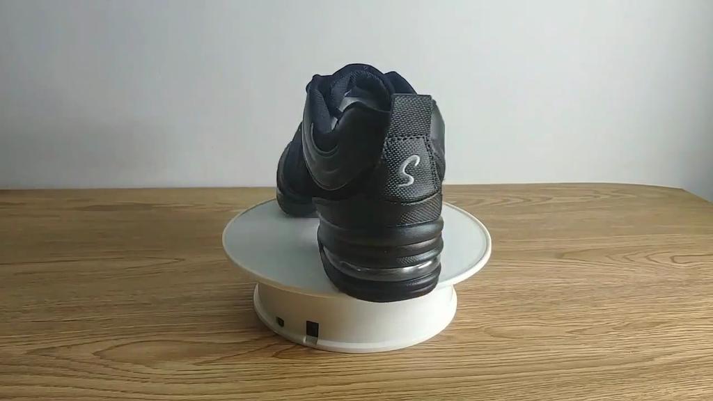 Jazz Shoes Women's Zumba Shoes Jazz Dance Shoes Dance Trainers Modern Mesh Split Sole Lace Up Air Cushion Shoes Sporty Fitness Hiking Shoes Size 34-43