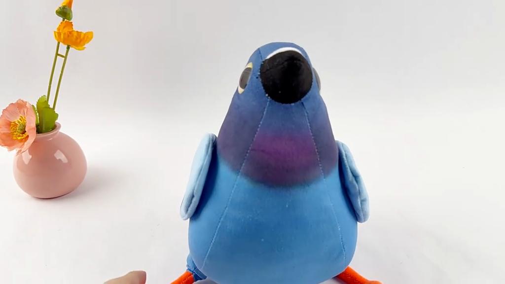 Pigeon Pop Plush Animal Toy Short Pile Cotton Soft Toy For Kids And Teens